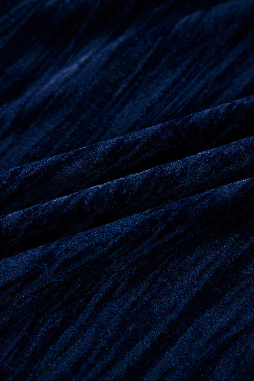 Women's Plus Size Ruched Velvet Puff Sleeve Mini Dress