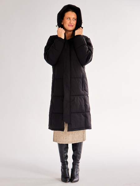 Women's Longline Padded Winter Coat