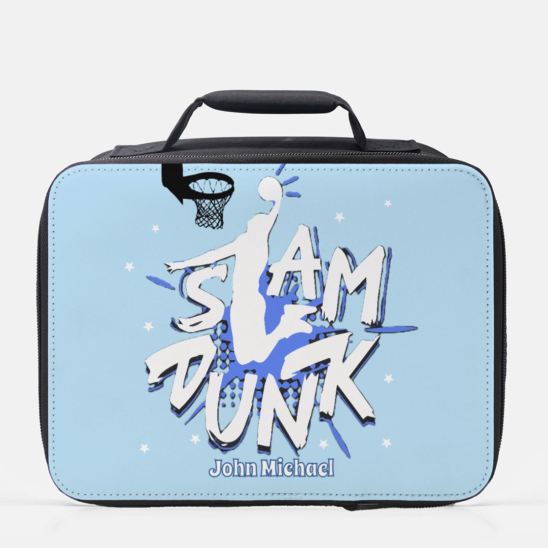 Slam Dunk Basketball Insulated Lunch Box