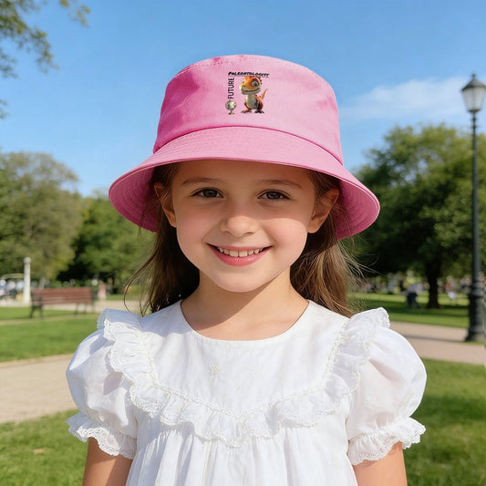Future Paleontologist Dinosaur Design Kid's Bucket Hat | Ships from USA