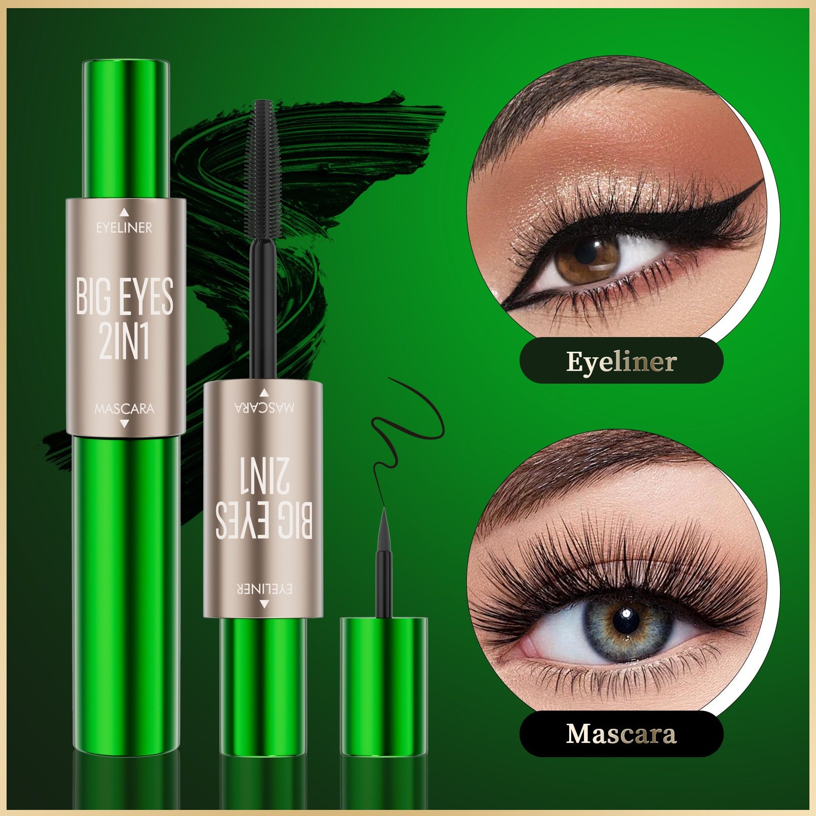 HelloKiss 2-in-1 Mascara and Eyeliner