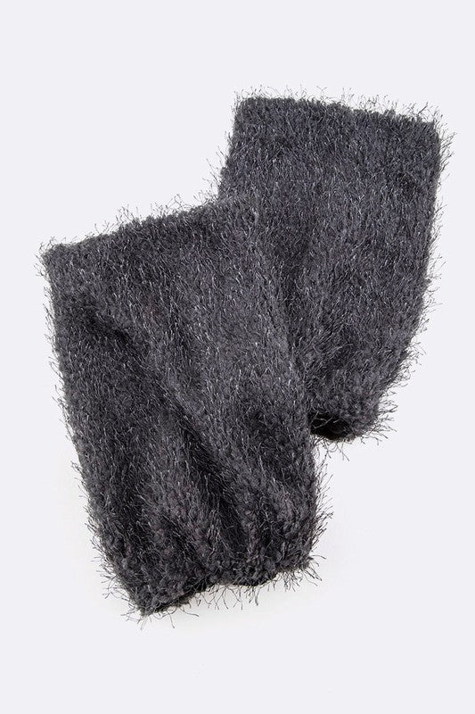 Fuzzy Fur Leg Warmers Boot Cuff