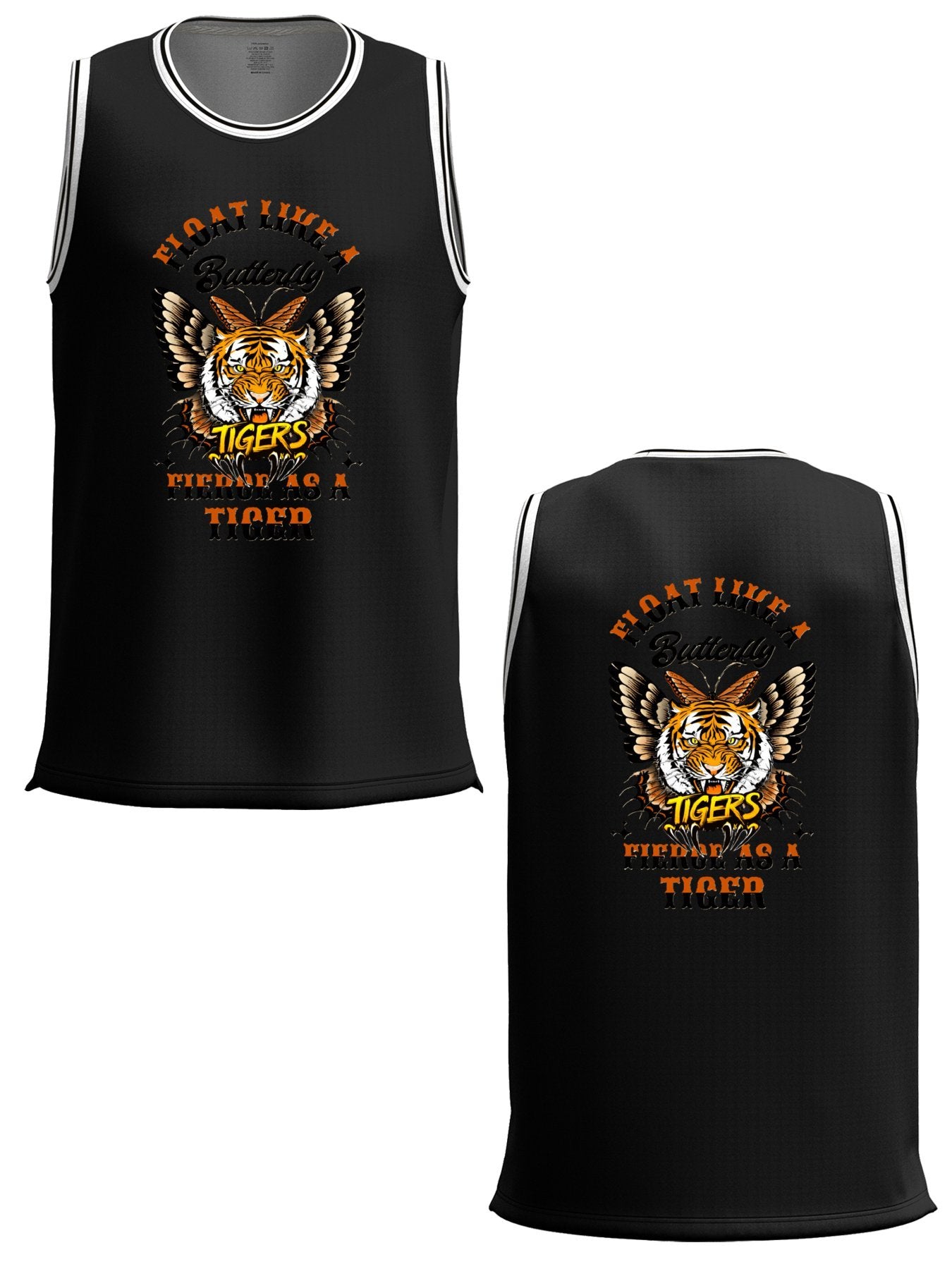 Float Like a Butterfly Fierce Tiger