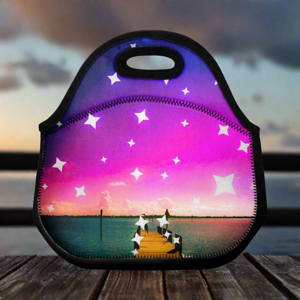 Starry Pier Lunch Tote