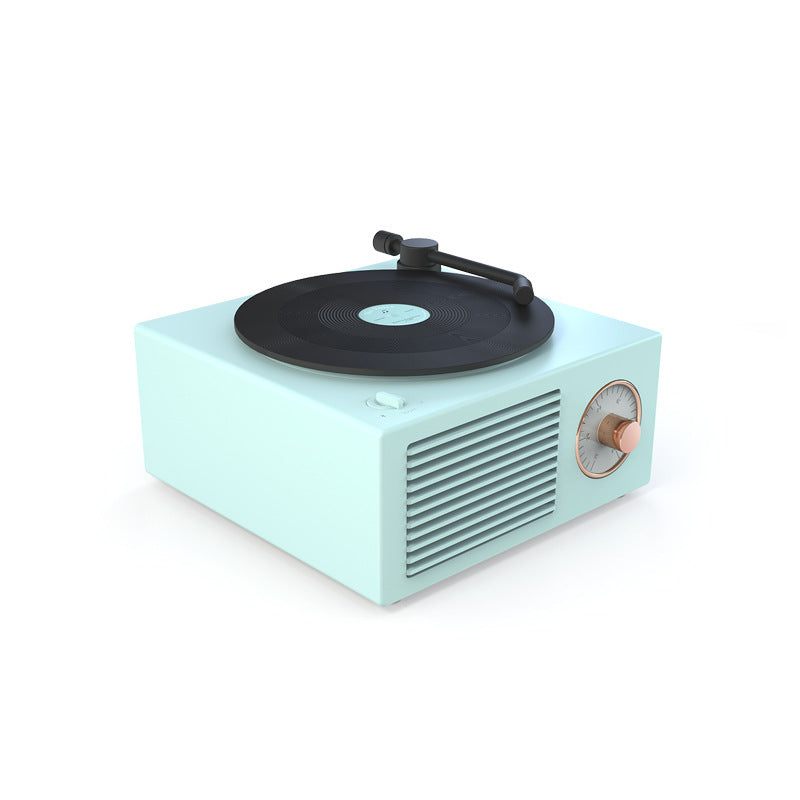 Mini Portable Retro Phonograph Wireless Bluetooth Speaker