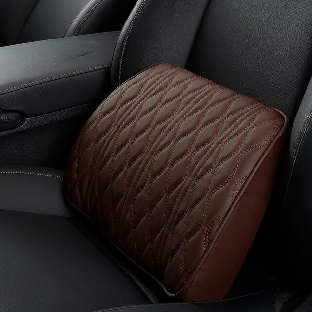 Car Interior Seat Memory Foam Headrest & Lumbar Support