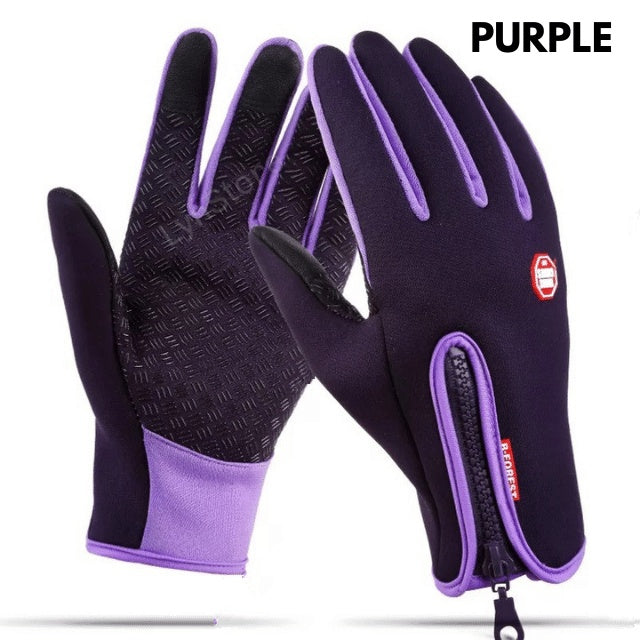 Waterproof Fleece Gloves with Touch Screen Compatible