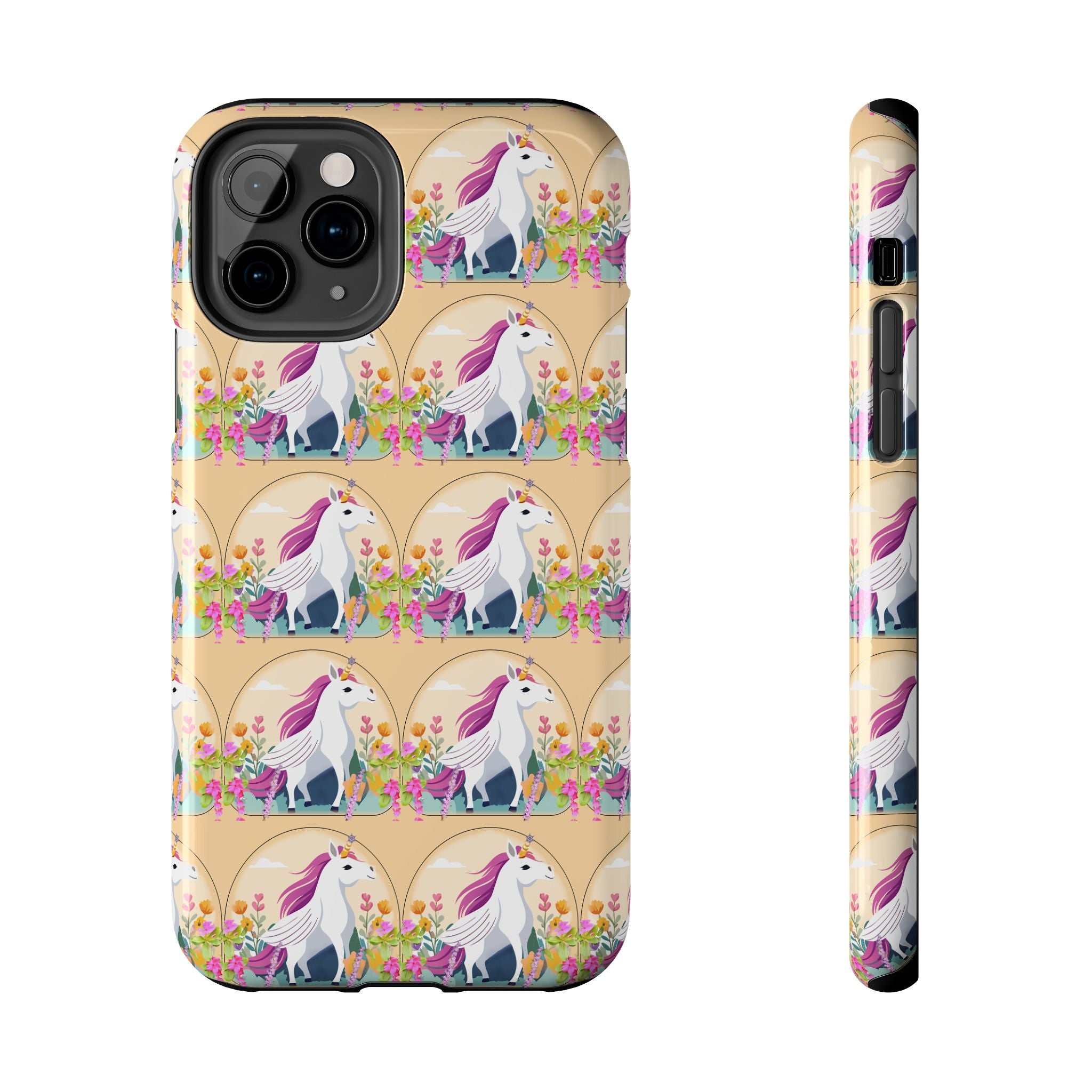 Winged Unicorn Tough Phone Case