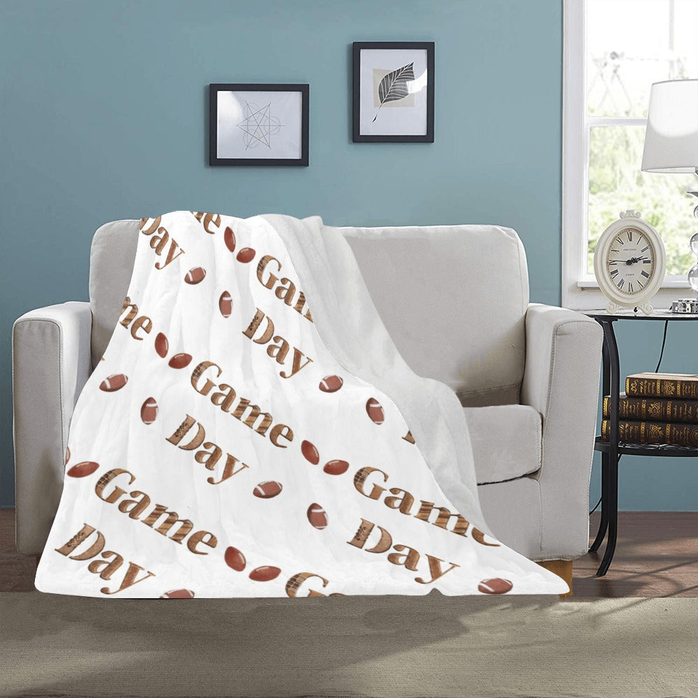 Football Game Day Ultra-Soft Micro Fleece Blanket 40