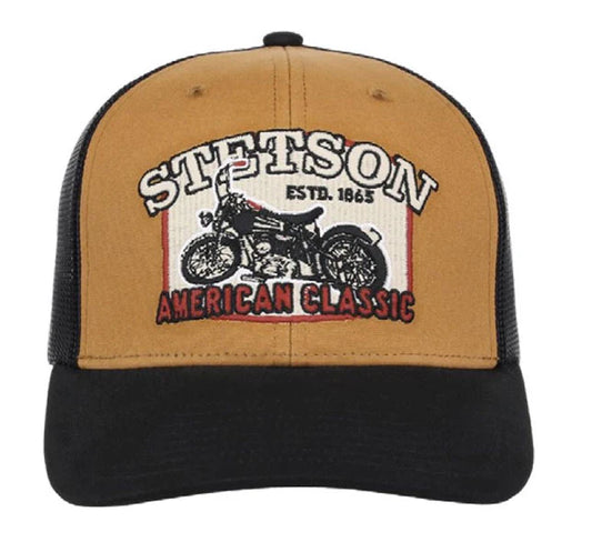 Stetson American Classic (Tan/Black) - Trucker Cap
