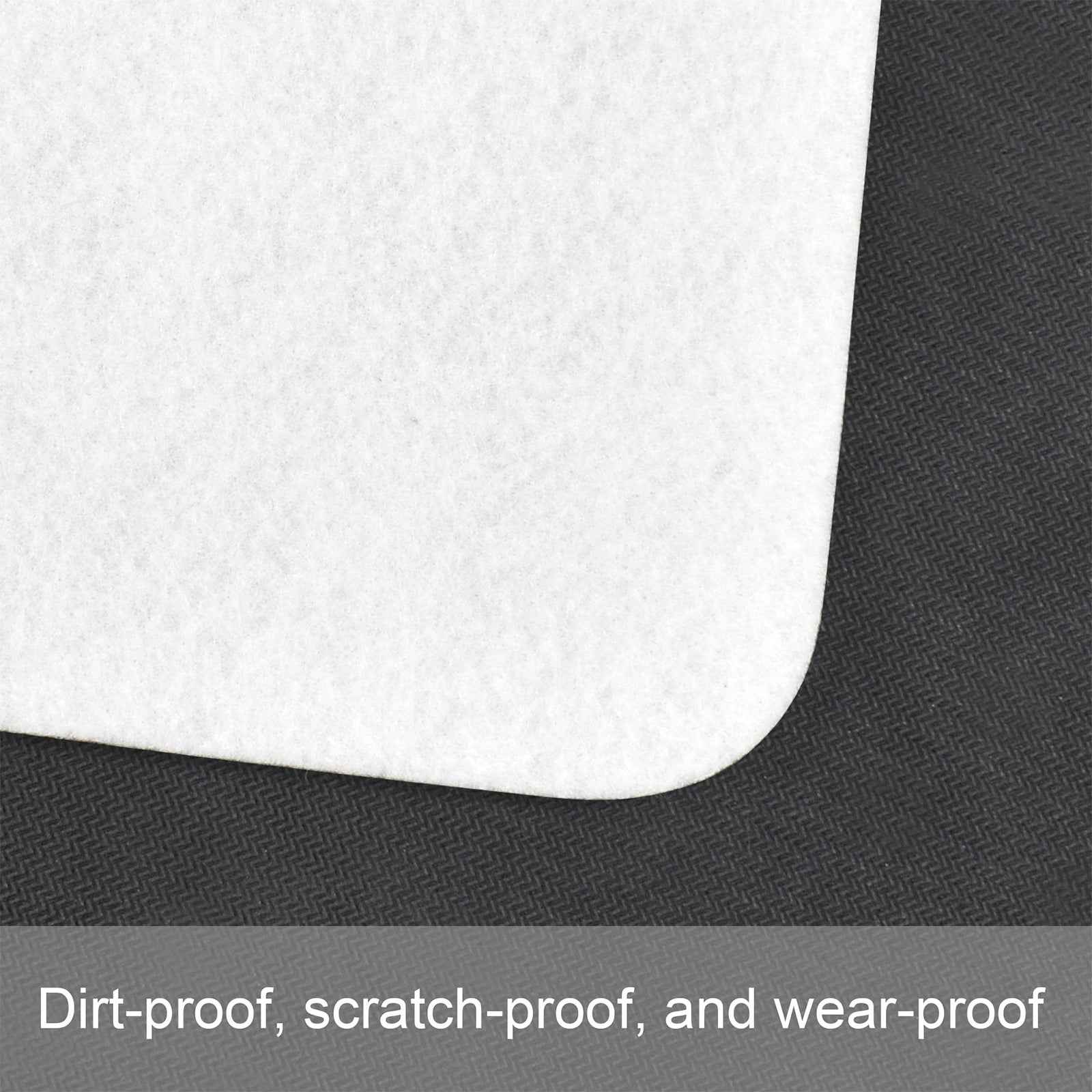White Rose Car Trunk Mat 39.4x30inch