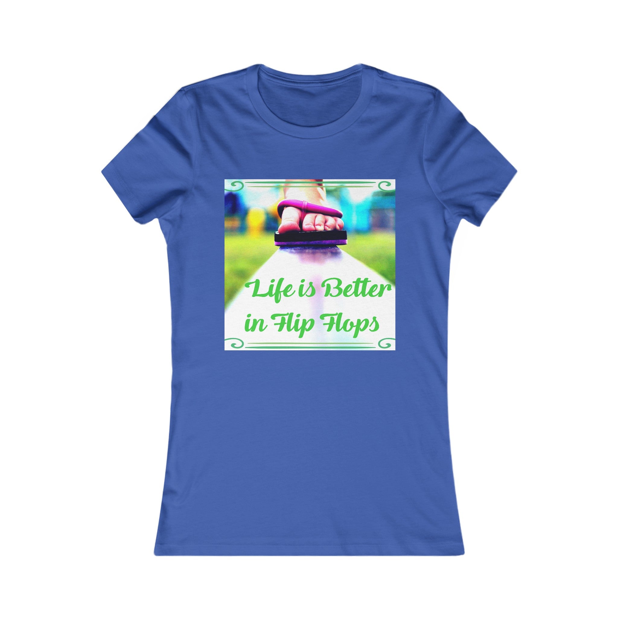 Life is Better in Flip Flops Women's Graphic T-shirt