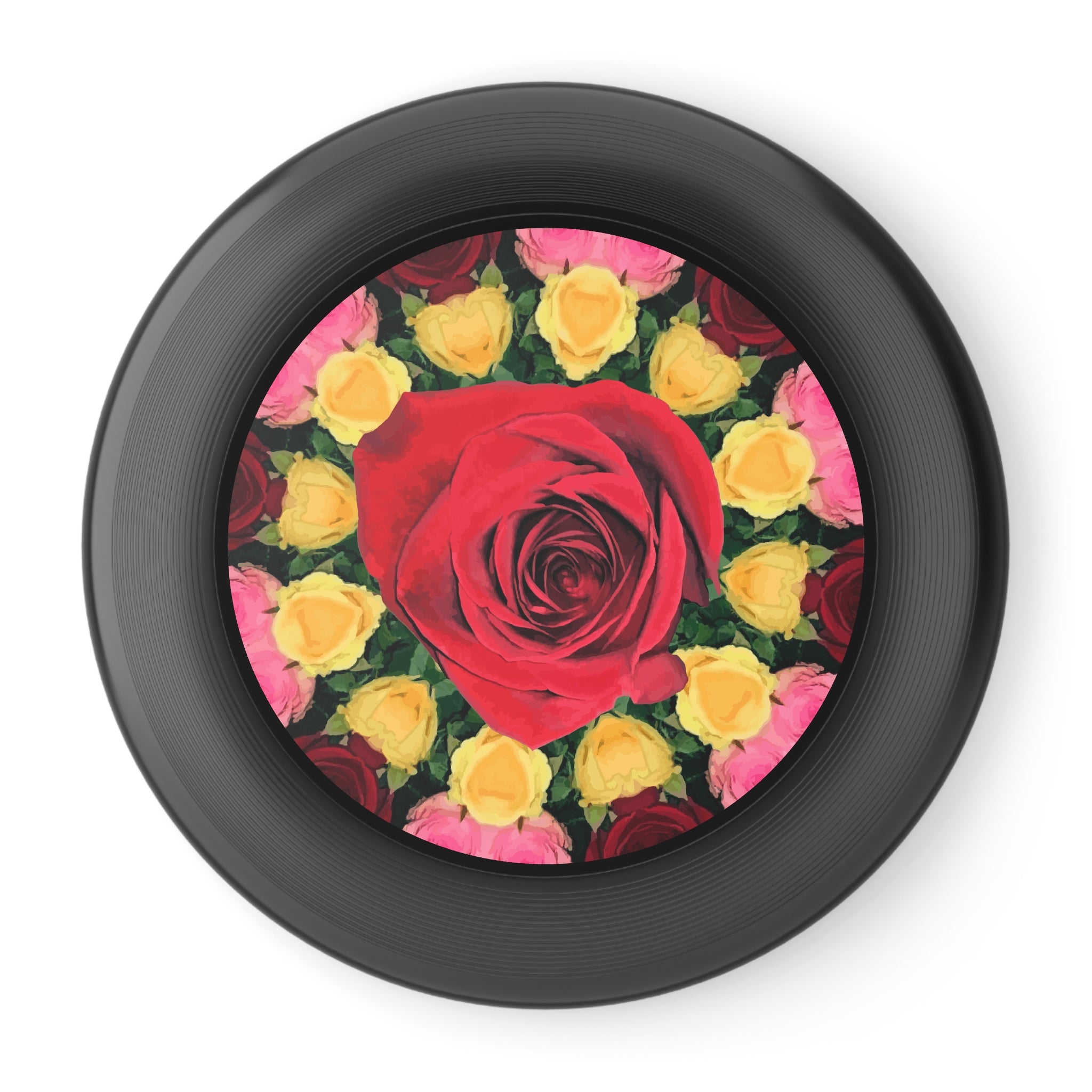 Red Roses Wham-O Frisbee