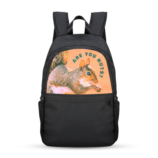Are you nuts? Casual Backpack (Upper Part Printing) (Model 1753)