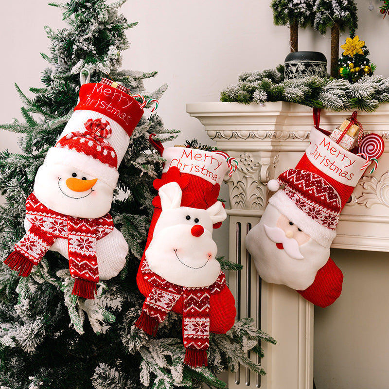 Christmas Characters Hanging Stockings