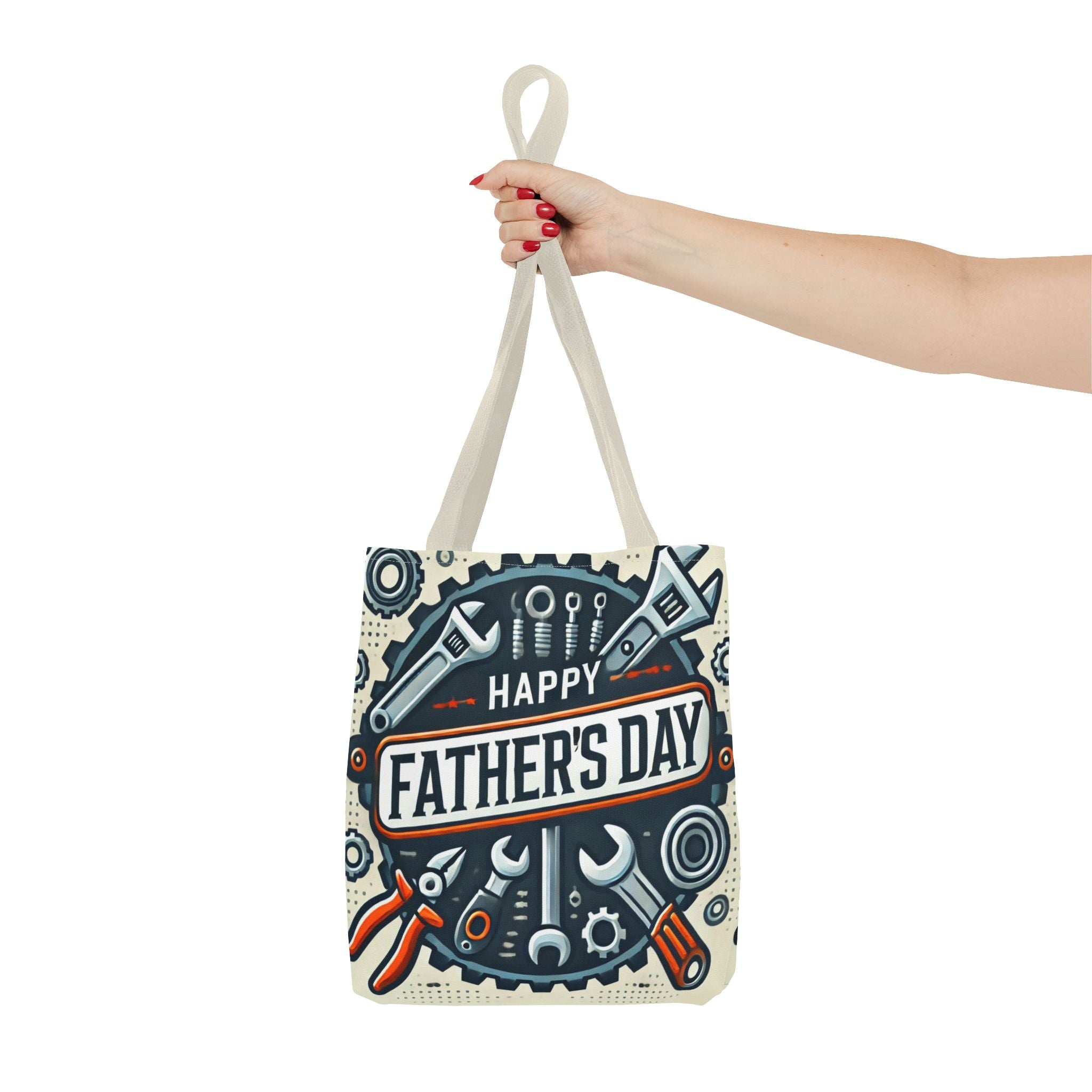 Happy Father's Day Printed Tote Bag