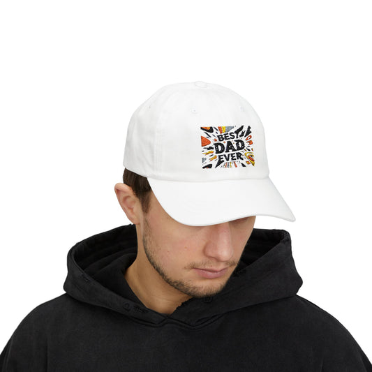Best Dad Ever Classic Dad Cap, Father's Day Gift, Dad Hat, Casual Everyday Cap, Birthday Gift for Dad, Summer Accessories
