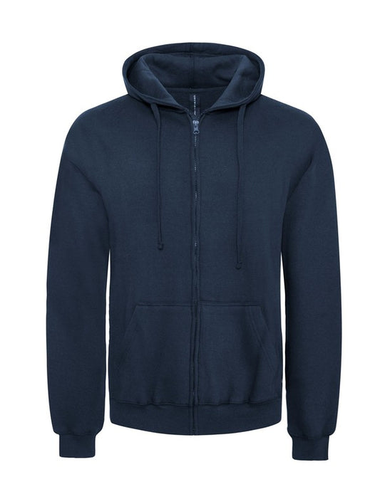 Men's Full Zipper Fleece Hoodie