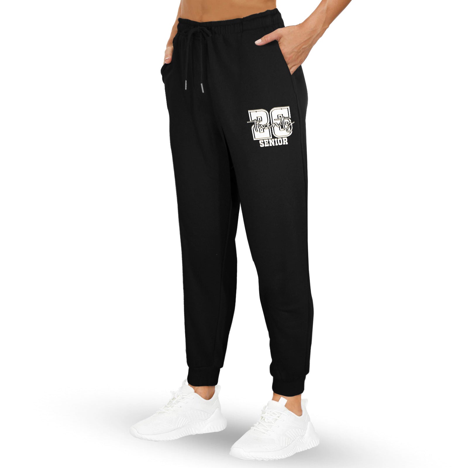 Senior 2026 Graduate Unisex Fleece Sweatpants (Left Printing) Made in USA