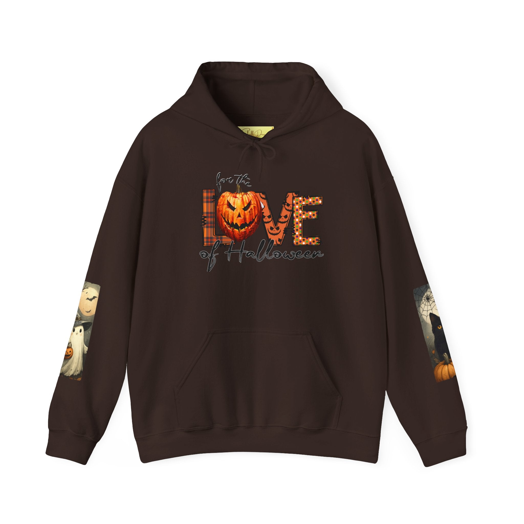 For the Love of Halloween Hoodie Sweatshirt Cozy Fall Style