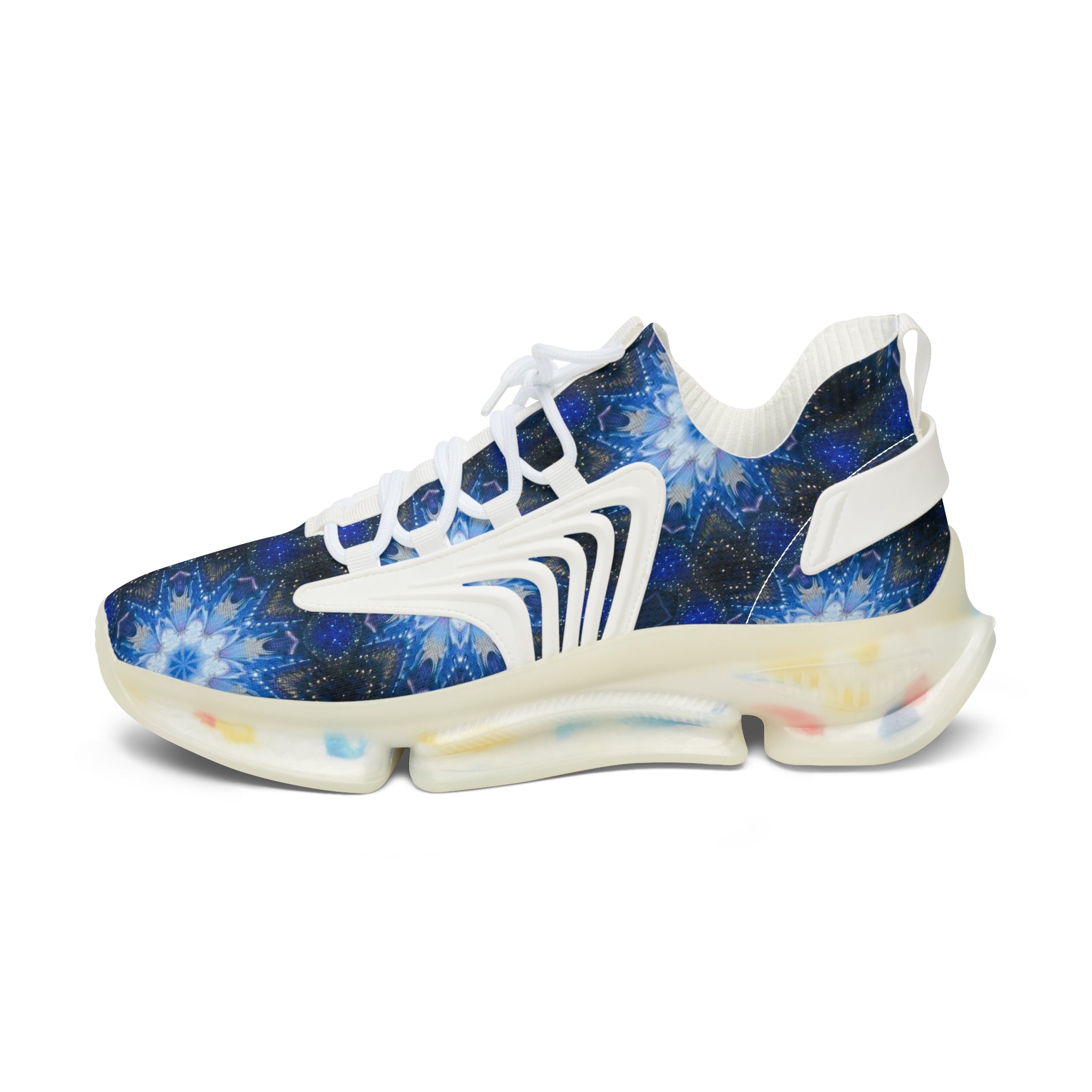 Women's Blue Star Mesh Sneakers