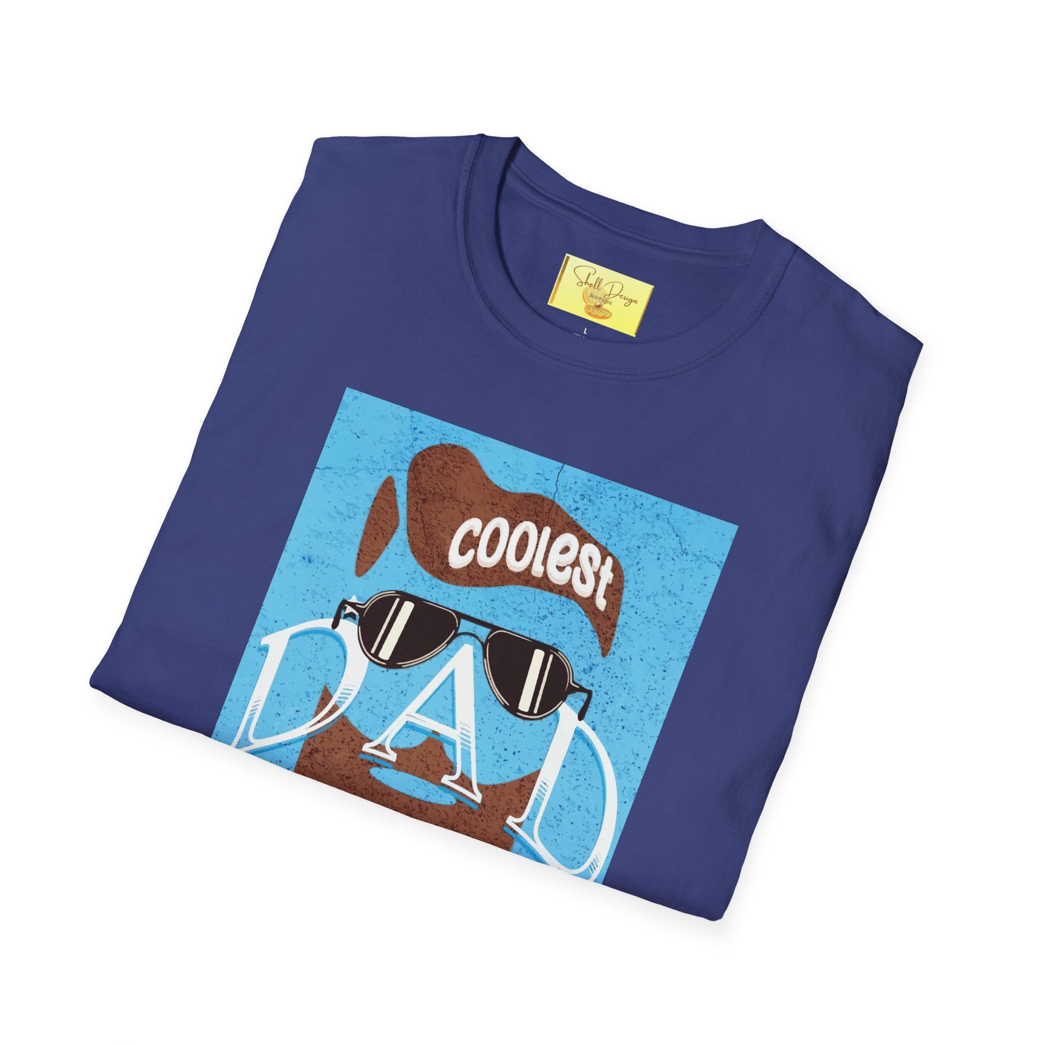 Men's Coolest Dad Ever Softstyle Graphic T-Shirt