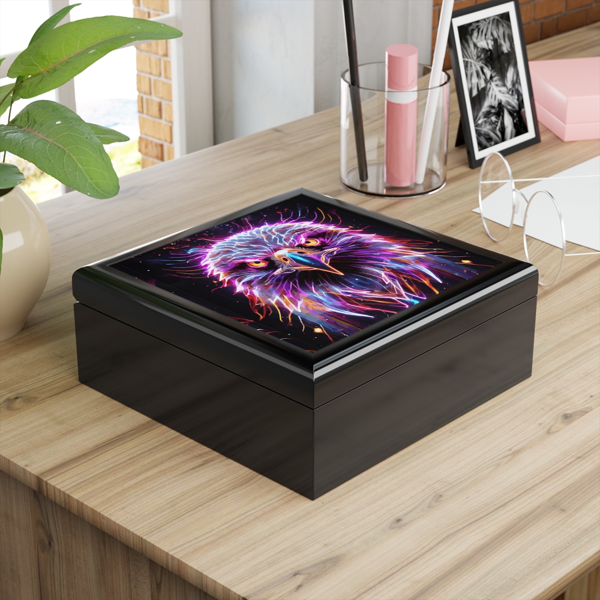 Electric Eagle Jewelry Box