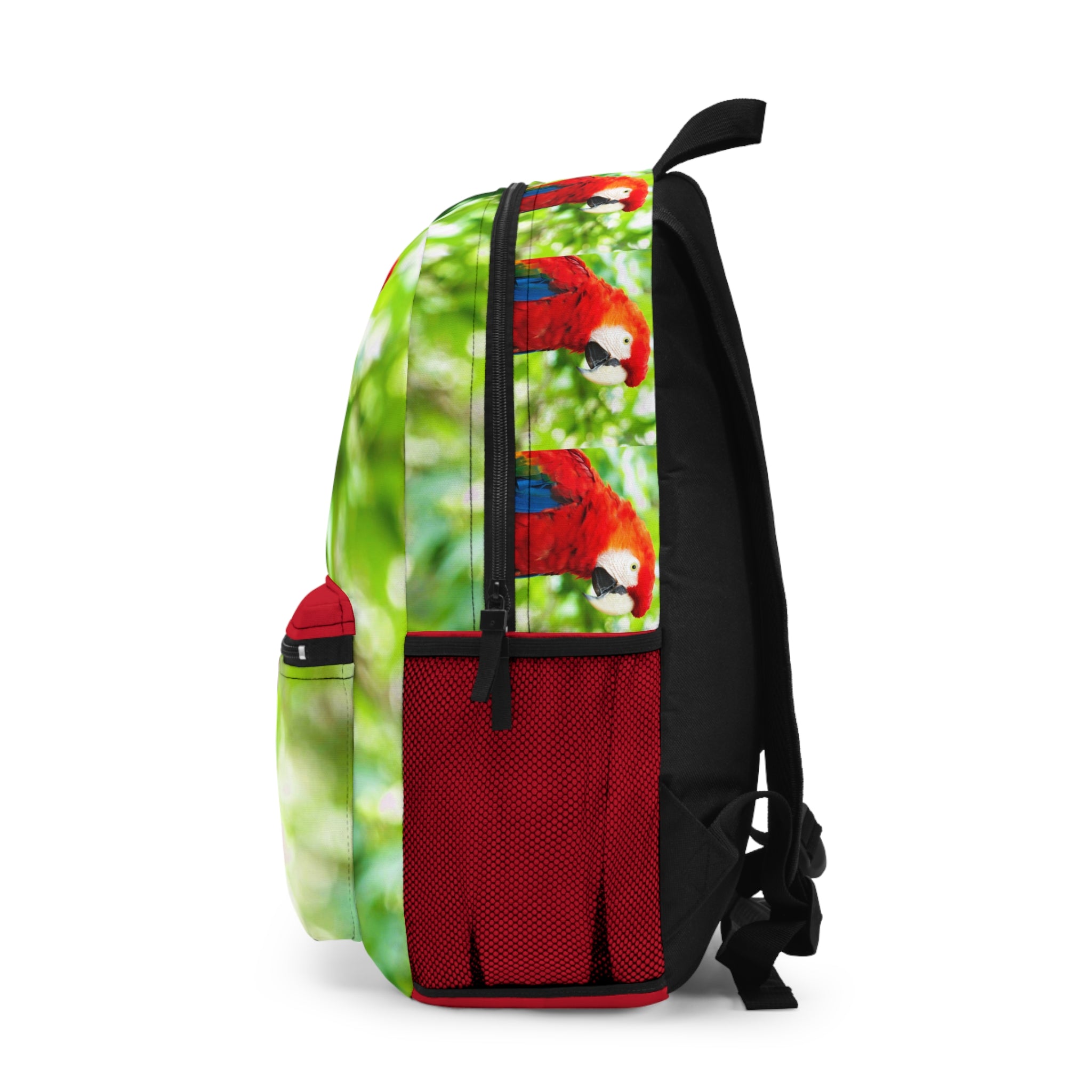 Scarlet Red Macaw Parrot Backpack - Shell Design Boutique