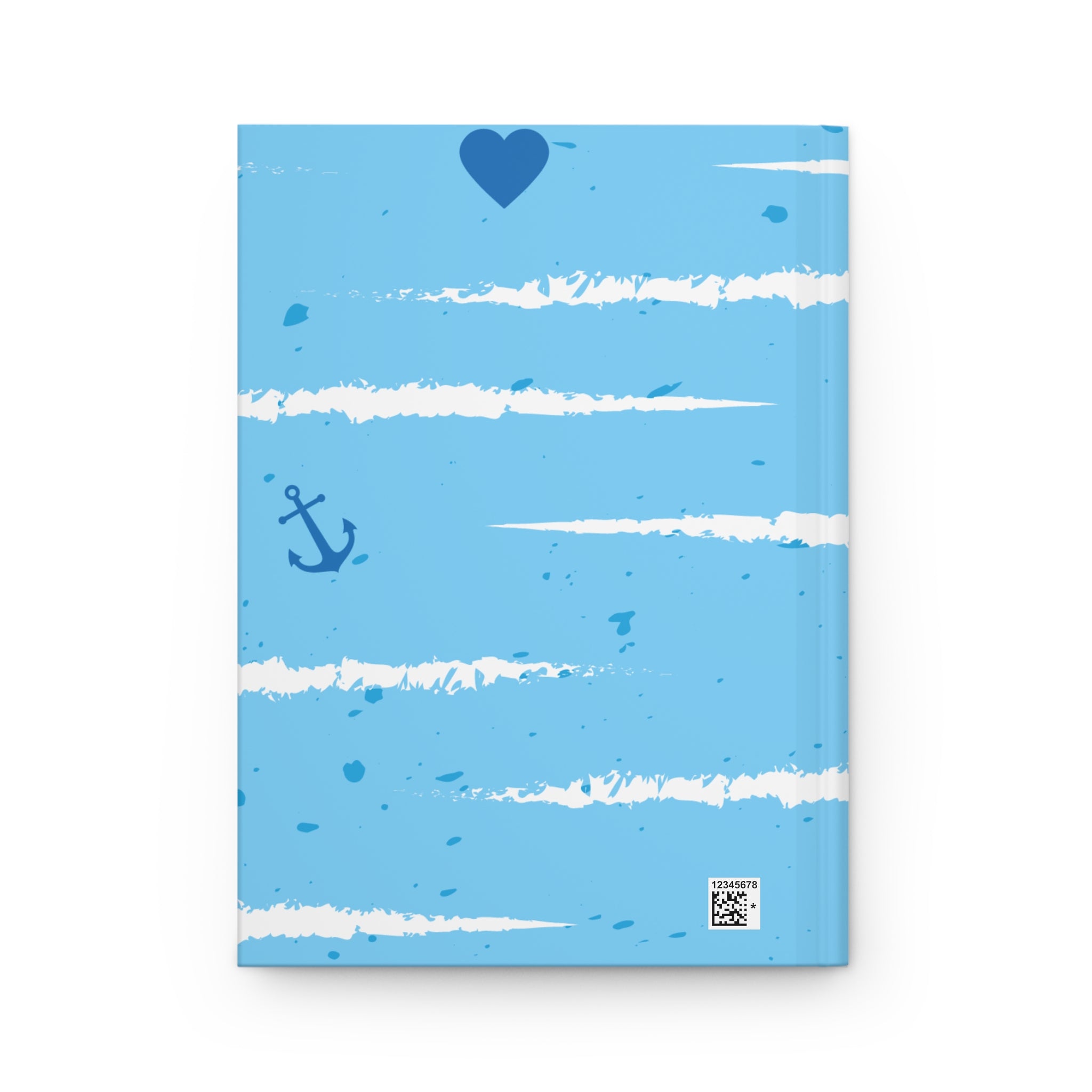 Cruisin' My Way into 60 Hardcover Journal | Vintage Blue Car Birthday Notebook