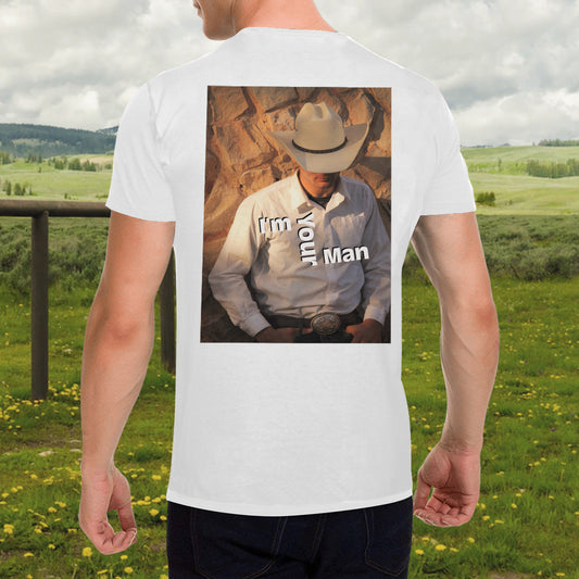 Camiseta Gildan con estampado de vaqueros y caballos para hombre hasta 5XL - Fabricada en EE. UU.