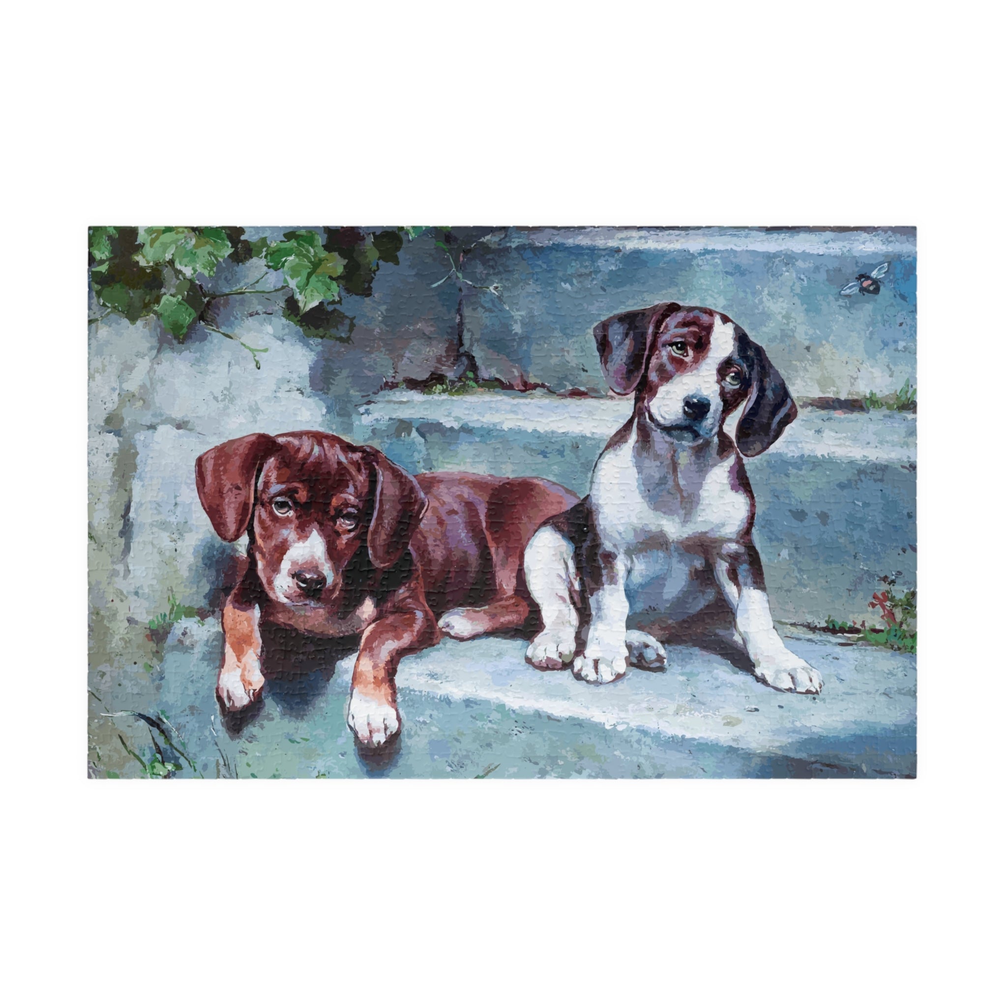 Puzzled Puppies Puzzle (110, 252, 520, 1014-piece)