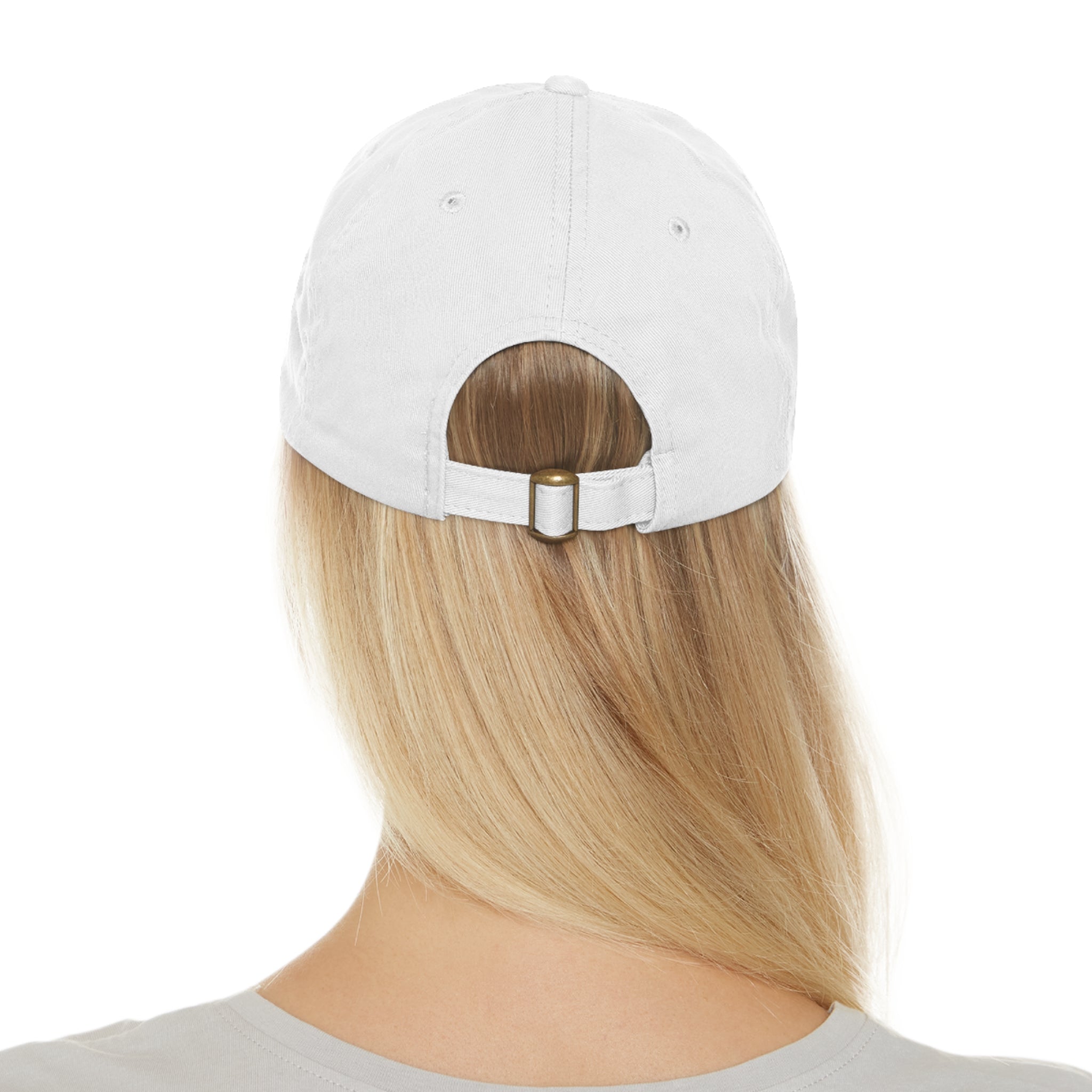 Buckle Up!  4 Wheel Drive Hat with Rectangle Leather Patch - Shell Design Boutique