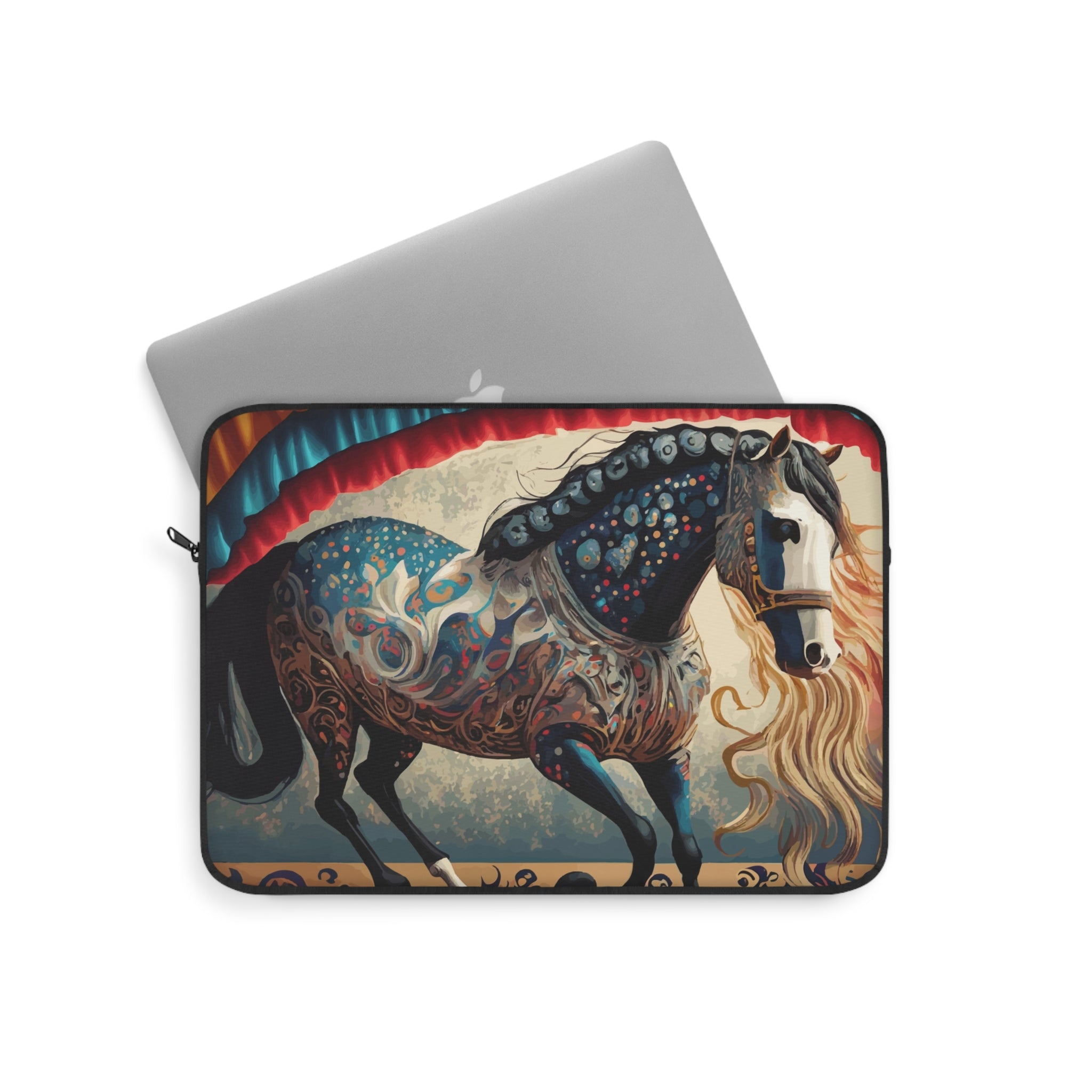 Bejeweled Horse Laptop Sleeve