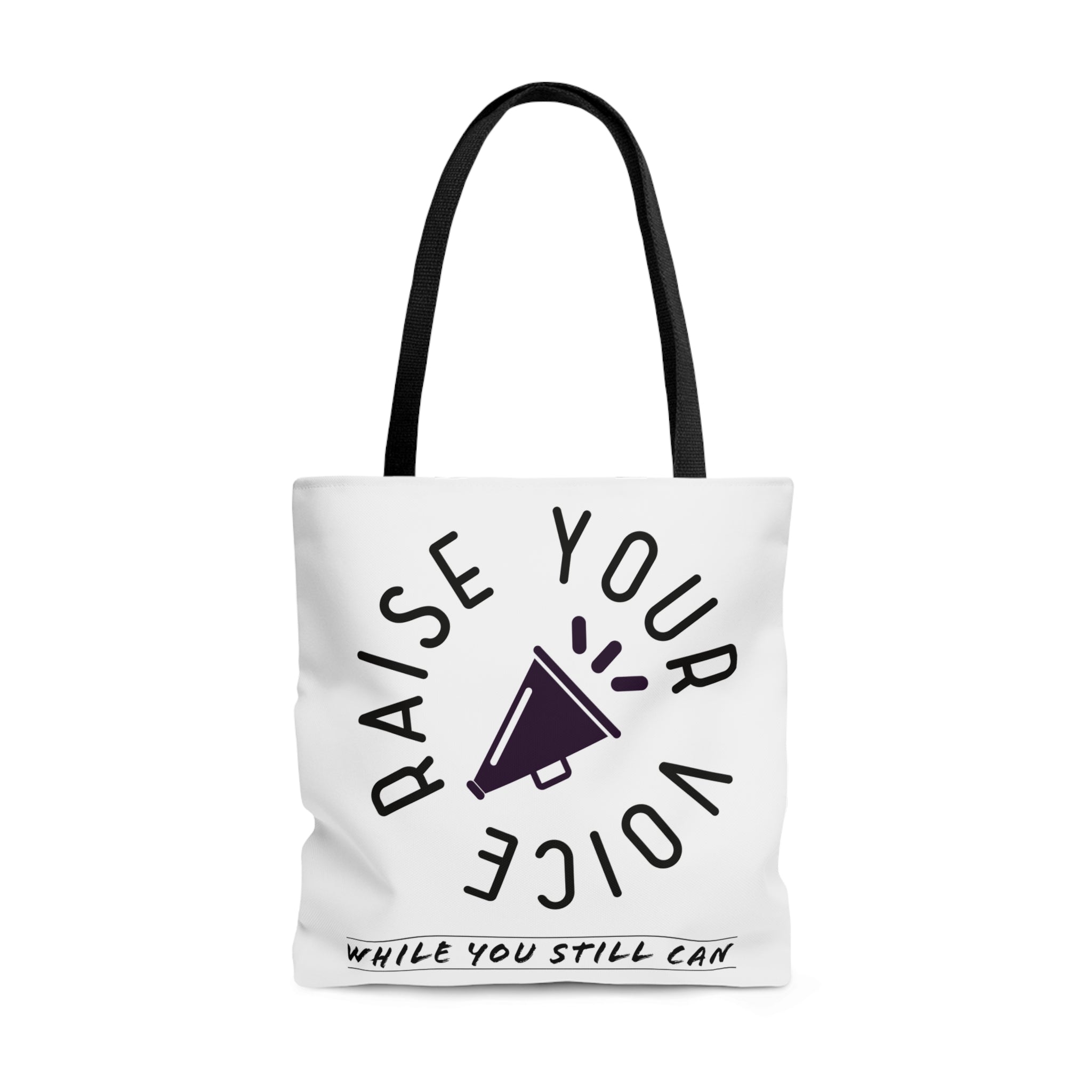 Raise your Voice, While You Still Can Tote Bag - Shell Design Boutique