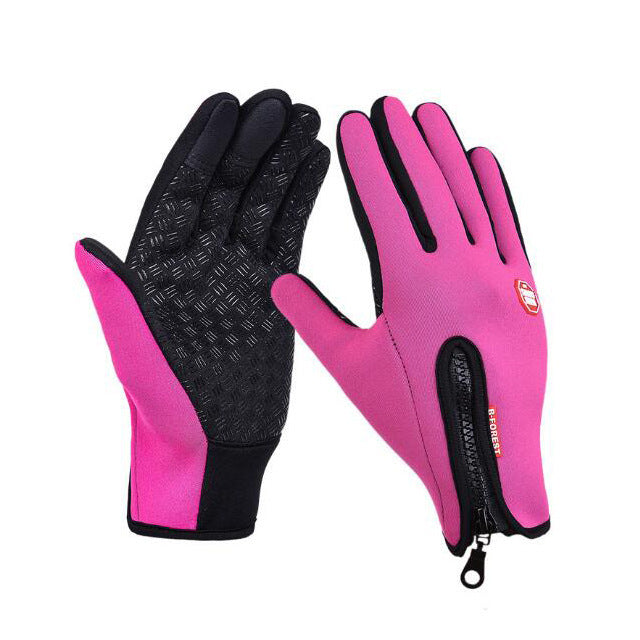 Waterproof Fleece Gloves with Touch Screen Compatible