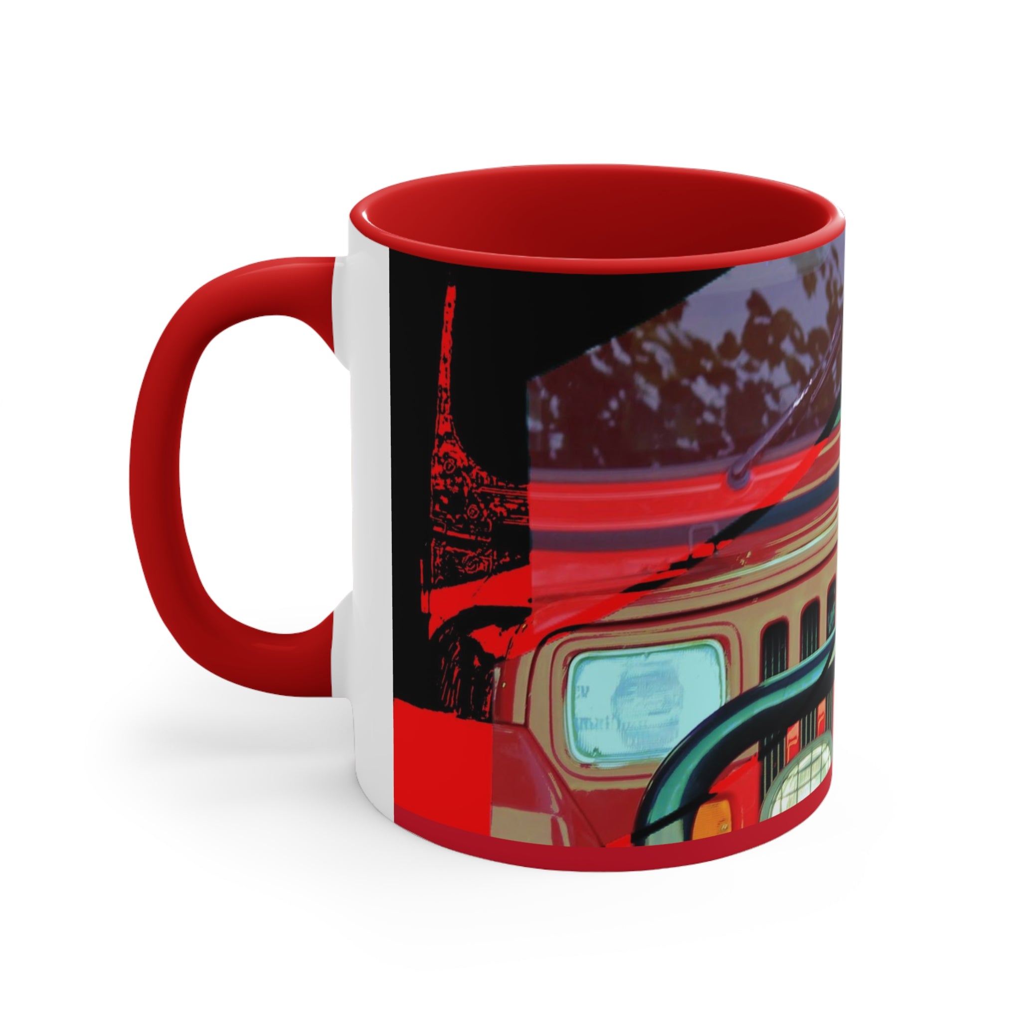 4 Wheel Drive Accent Coffee Mug, 11oz - Shell Design Boutique