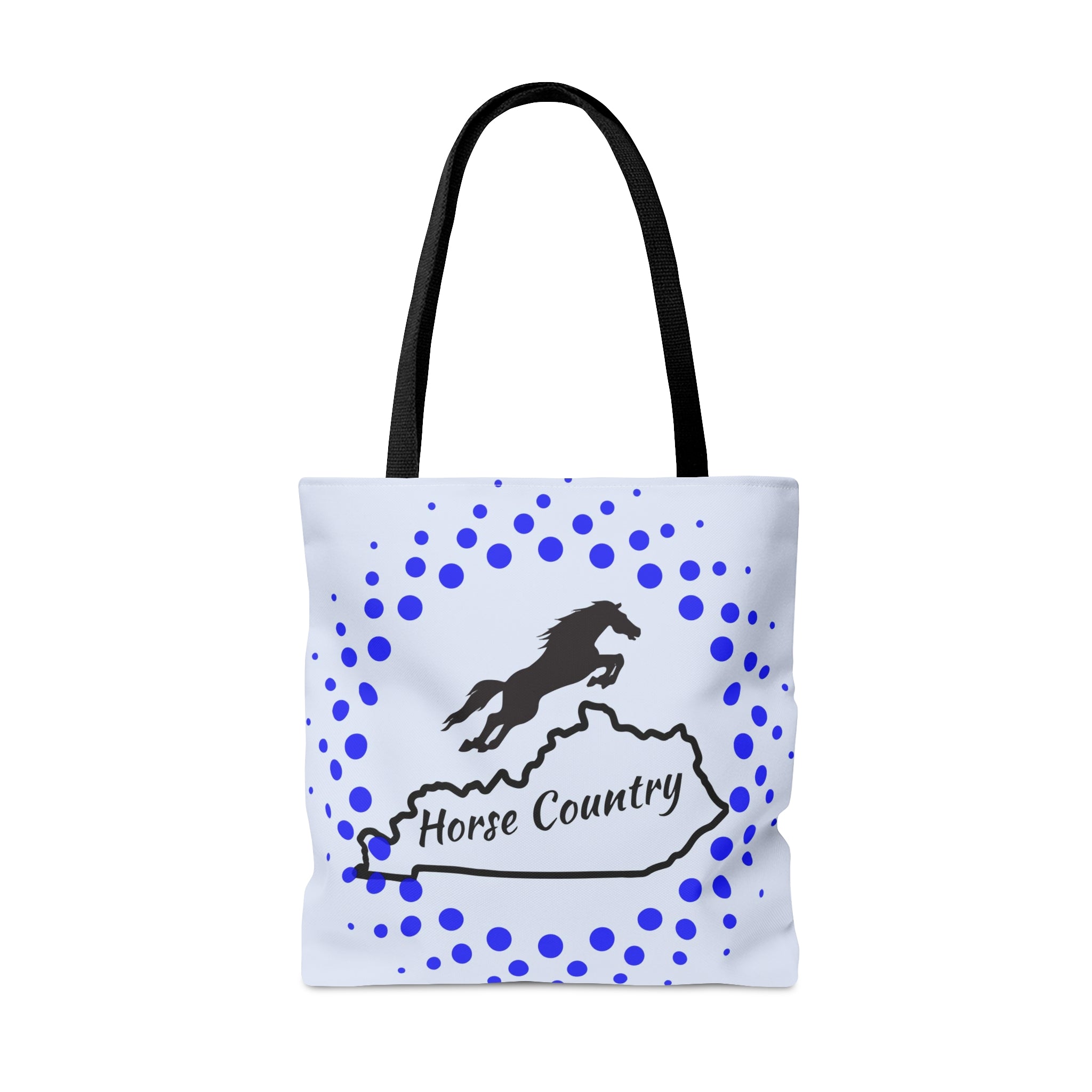 Kentucky is Horse Country Printed Tote Bag - Shell Design Boutique