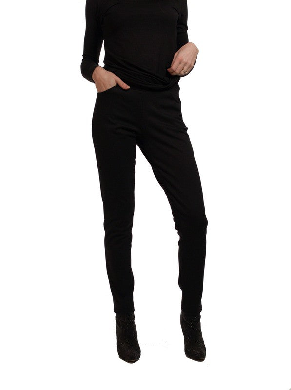 Women's Straight Leg Mid-rise Trouser Pants