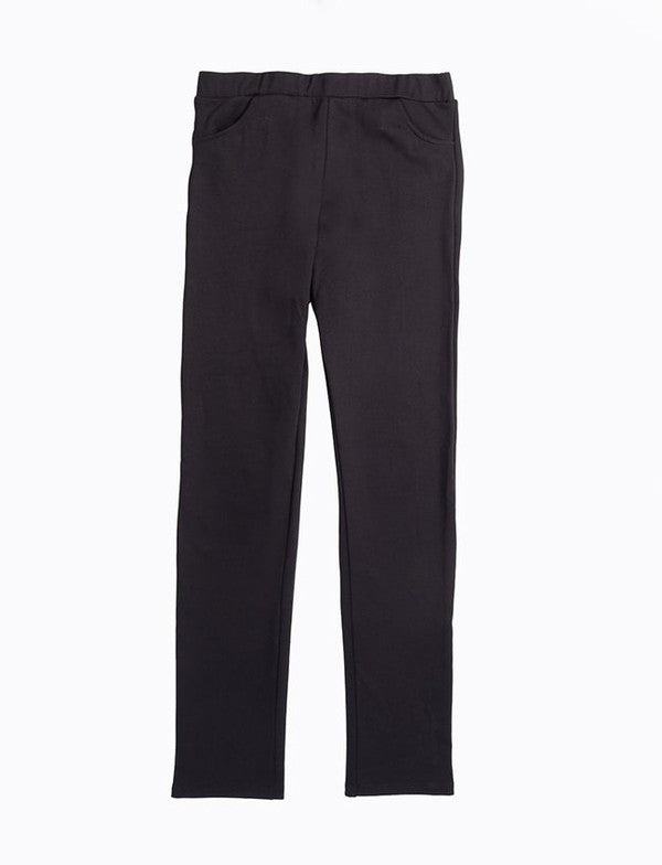 Women's Straight Leg Mid-rise Trouser Pants