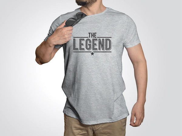 The Legend Dad Softstyle Graphic T-shirt