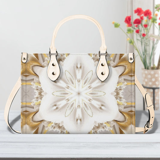 Womens Luxury Gold Star PU Leather Handbag