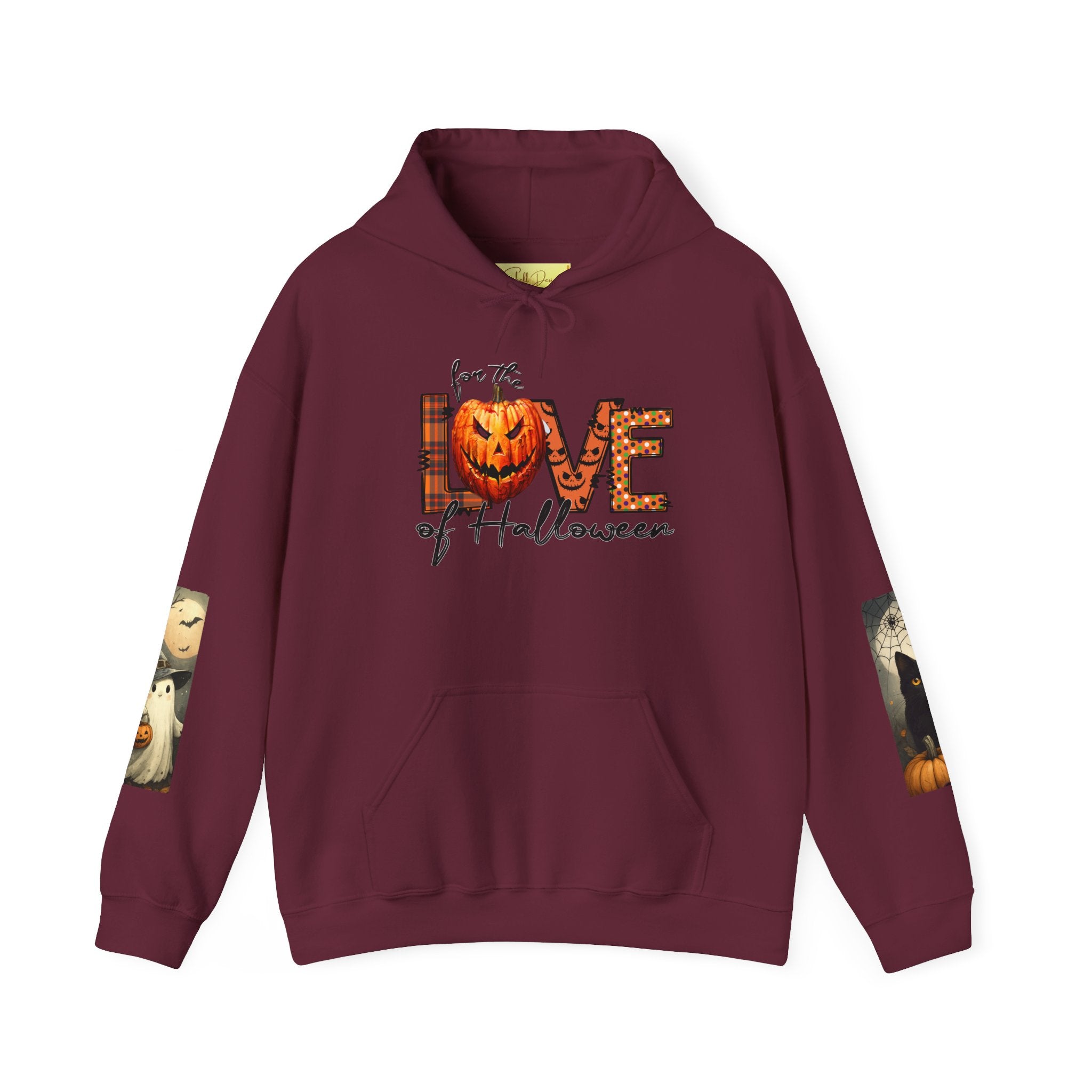 For the Love of Halloween Hoodie Sweatshirt Cozy Fall Style