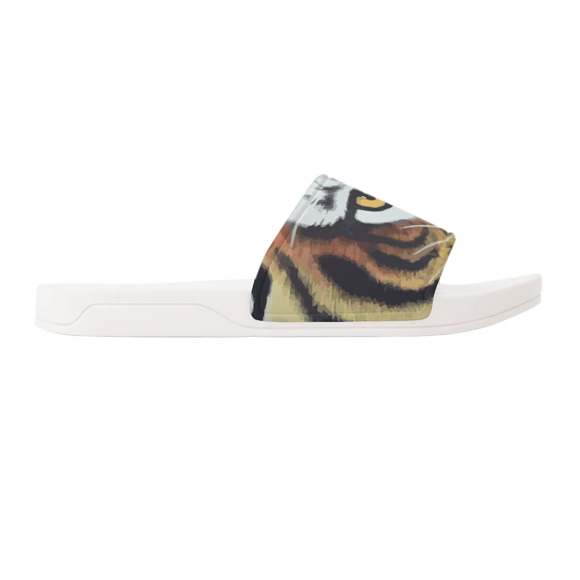 Men's Tiger Mascot Slide Sandals