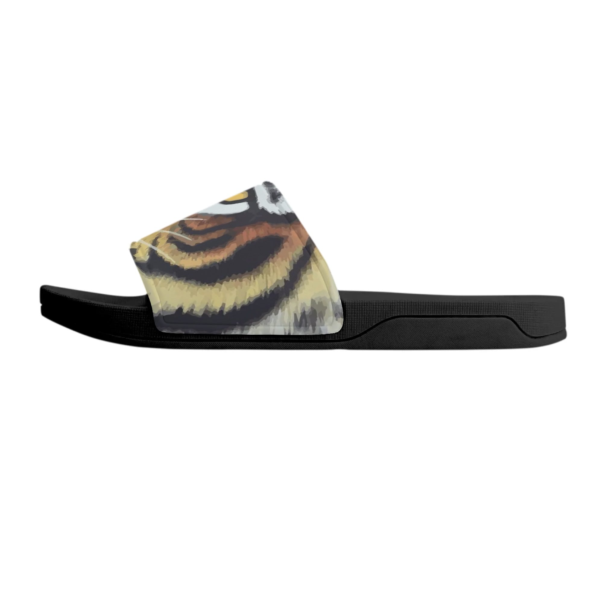 Men's Tiger Mascot Slide Sandals