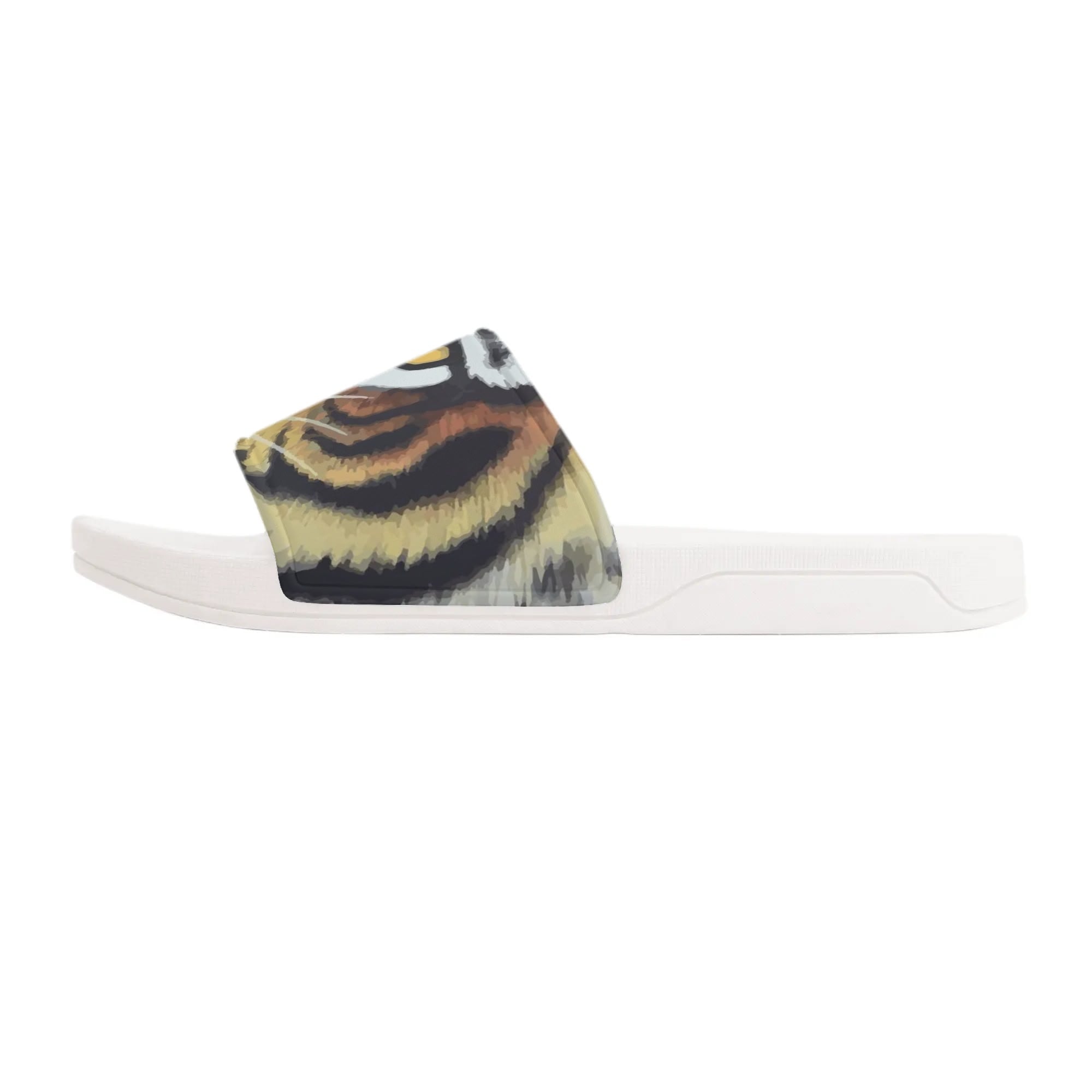 Men's Tiger Mascot Slide Sandals