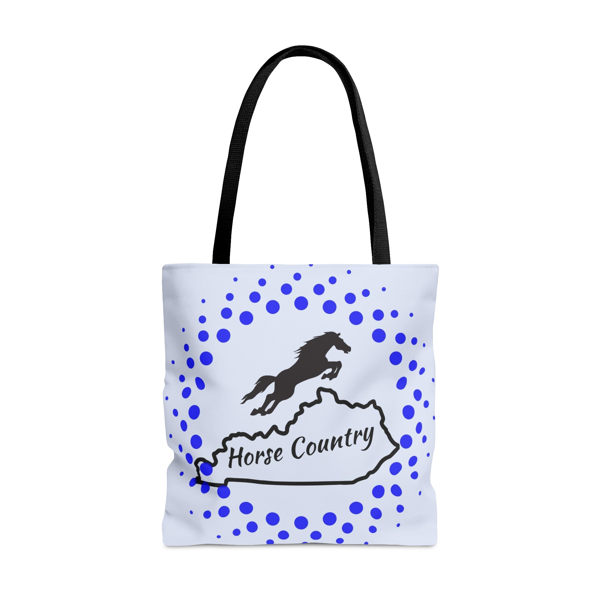 Kentucky is Horse Country Printed Tote Bag - Shell Design Boutique