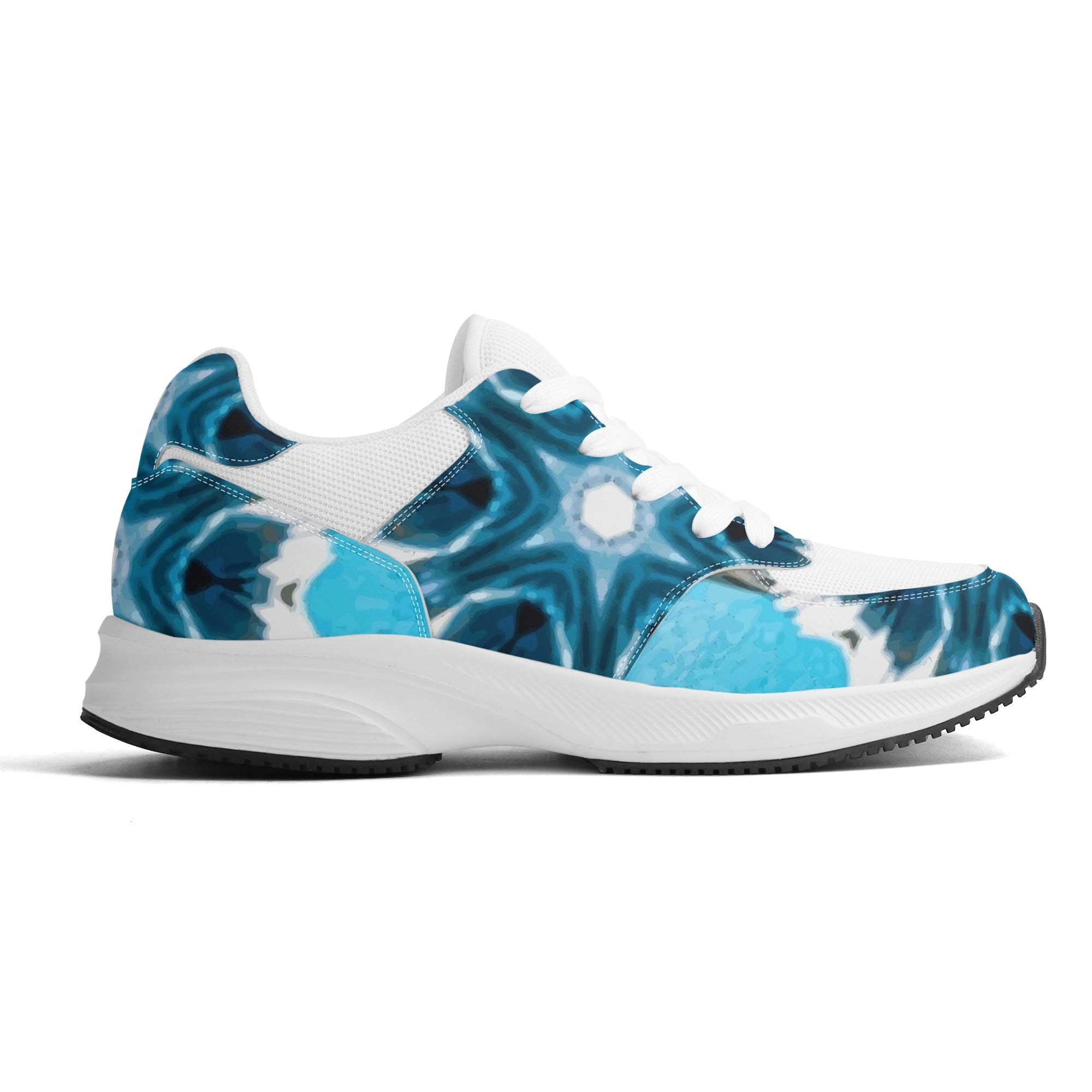 Women's Blue Star Lightweight Low Top Mesh Sneakers