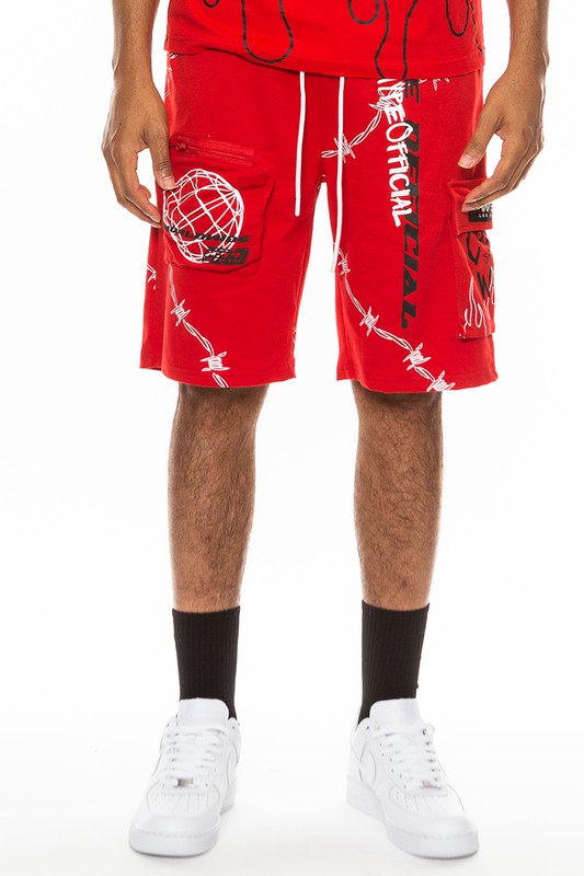 Men's Weiv Hype Official Print Shorts