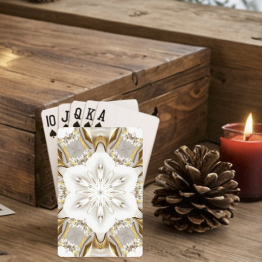 Gold Trim Custom Playing Cards