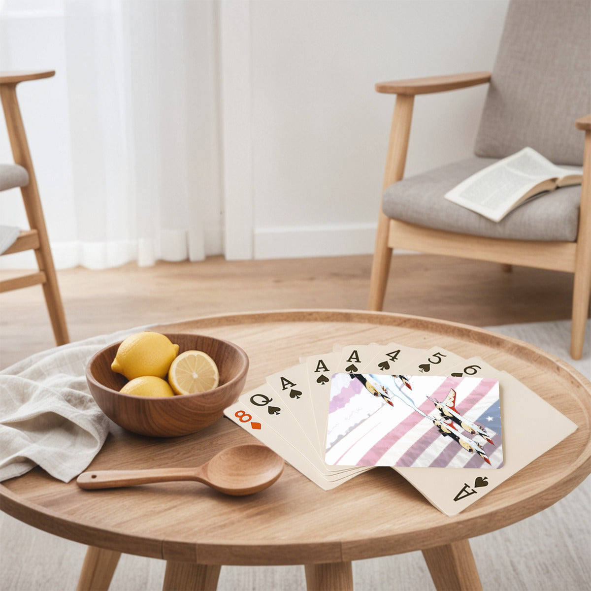 US Air Force Fighter Jets Custom Playing Cards